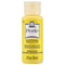 FolkArt Perle Acrylic Paint 2oz Lemon Meringe