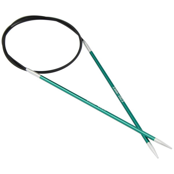 KnitPro-Zing Fixed Circular Needles 32" Size 2.5/3mm