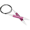 KnitPro-Zing Fixed Circular Needles 32" Size 17/12mm