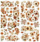 49 & Market Season's Bounty Laser Cut Wildflowers