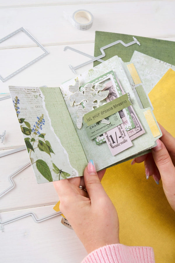 Sizzix Thinlits Snap & Swap Die Set By 49 And Market 15/Pkg - File Folders