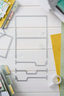 Sizzix Thinlits Snap & Swap Die Set By 49 And Market 15/Pkg - File Folders