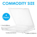 Universal Crafts Stackable 12"x 12" Paper Storage Organiser 4 Pack