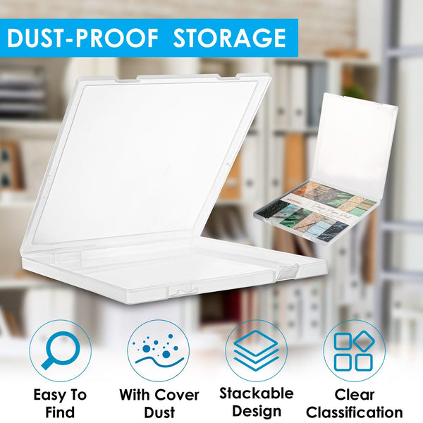 Universal Crafts Stackable 12"x 12" Paper Storage Organiser 4 Pack