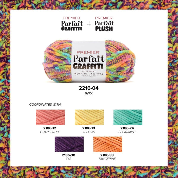 Premier Yarns Parfait Graffiti Yarn 100g - Iris
