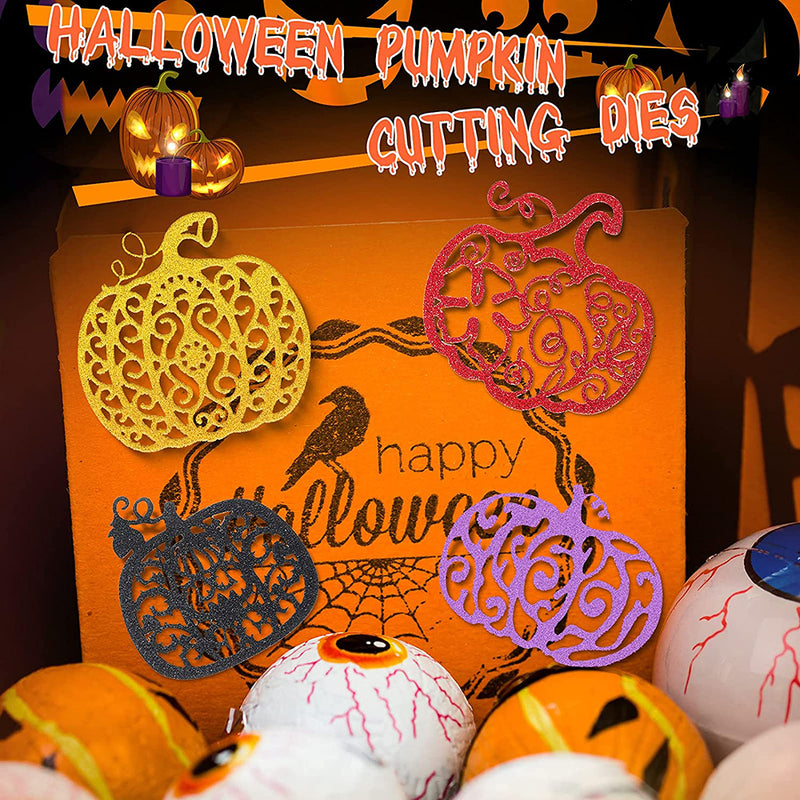 Poppy Crafts Cutting Dies #403 - Halloween Collection - Patterned Pumpkin #2*