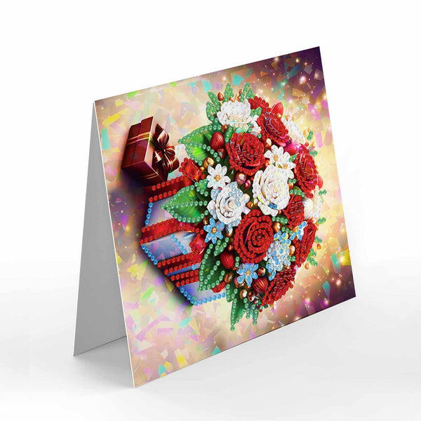 Poppy Crafts Diamond Art Greeting Card Kit