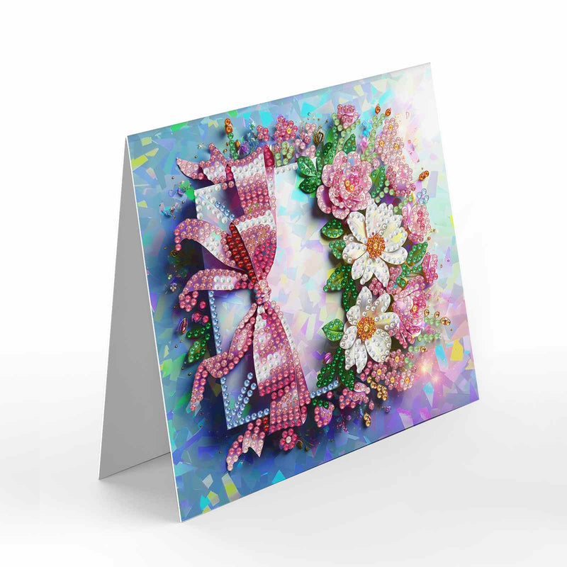 Poppy Crafts Diamond Art Greeting Card Kit