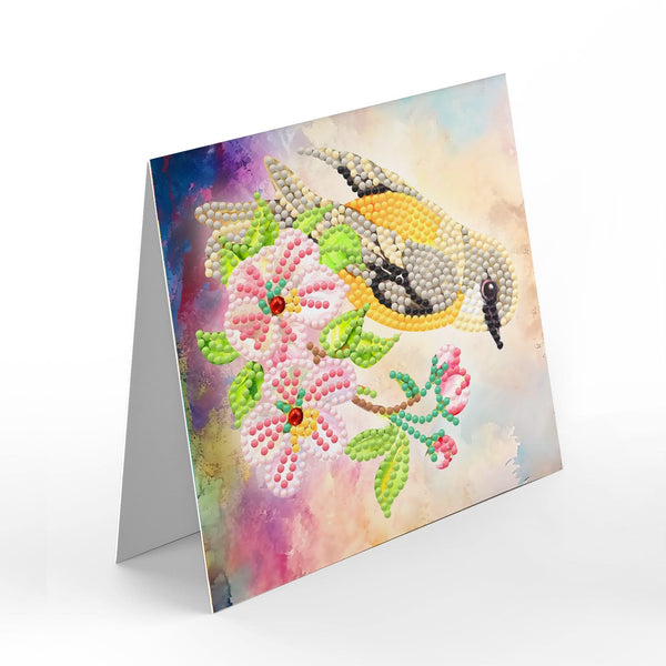 Poppy Crafts Diamond Art Greeting Card Kit