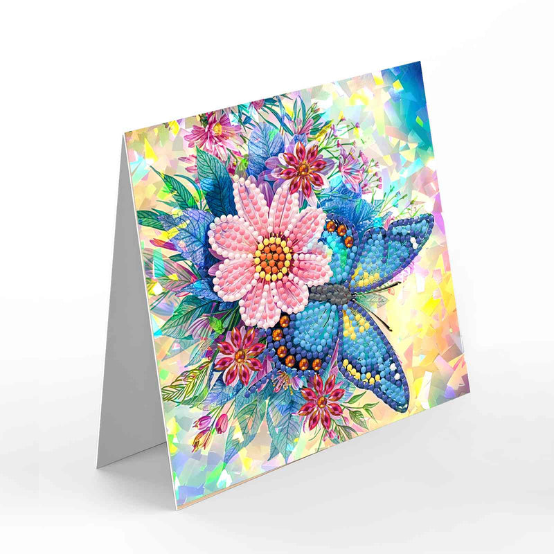 Poppy Crafts Diamond Art Greeting Card Kit