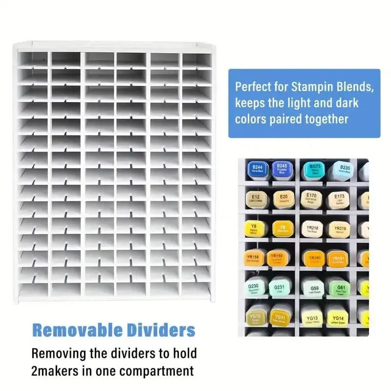 Universal Crafts 180 Piece Marker Storage