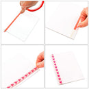 The Stickmaster Red Clear Double-Sided Tape Heat Resistant- 3mm x 10m