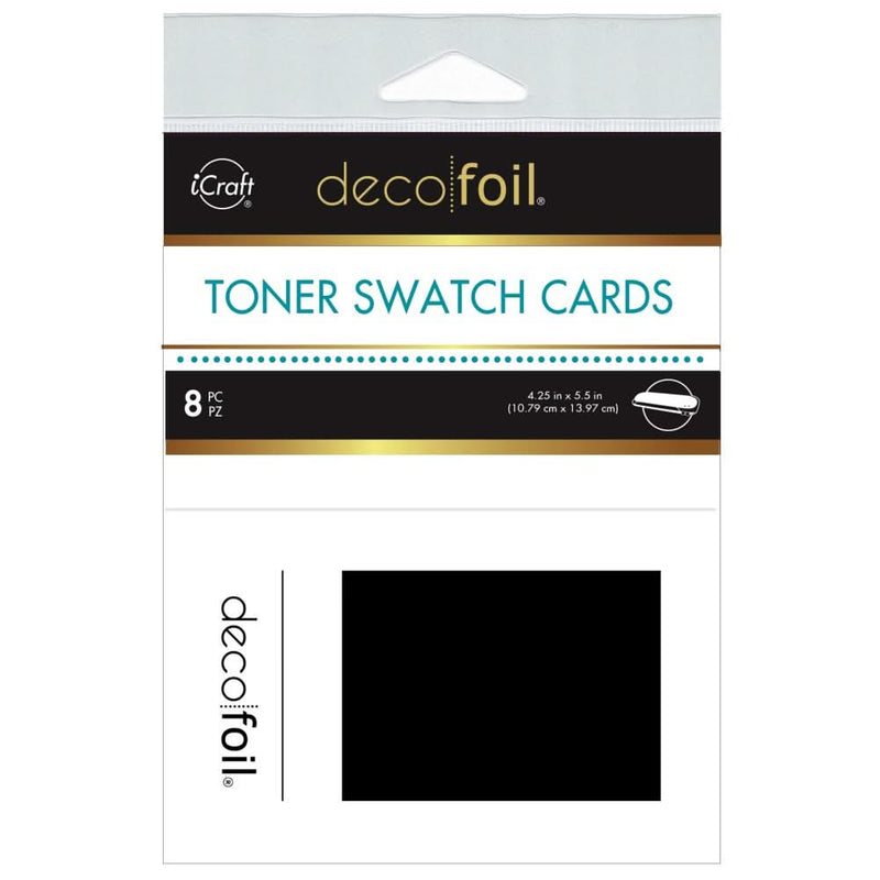 Deco Foil Toner Swatch Cards 4.25"X5.5" 8 Sheets Singles