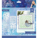 Sara Signature Enchanted Ocean Stencil Set 8"X8" Ocean Vibes*