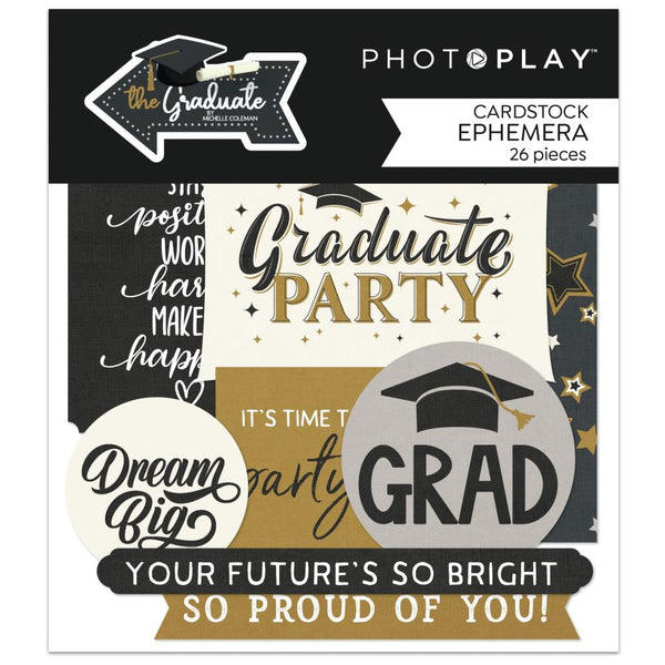 PhotoPlay The Graduate Ephemera Cardstock Die-Cuts The Graduate