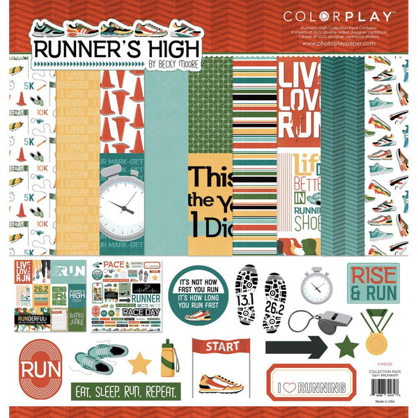 PhotoPlay Collection Pack 12"X12" Runner's High