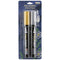 Uchida DecoFabric Opaque Paint Marker Chisel Tip 2/Pkg - Gold & Silver*