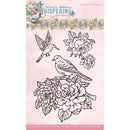 Find It Trading Berries Beauties Clear Stamps Birds - Whispering Spring