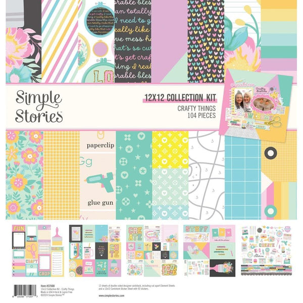 Simple Stories Collection Kit 12"X12" Crafty Things*