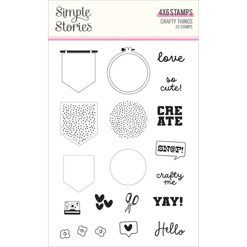Crafty Things Clear Stamps Photopolymer*