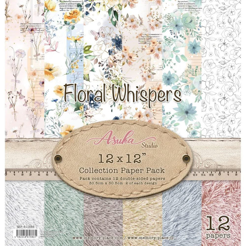 Asuka Studio Collection Pack 12"X12" Floral Whispers*