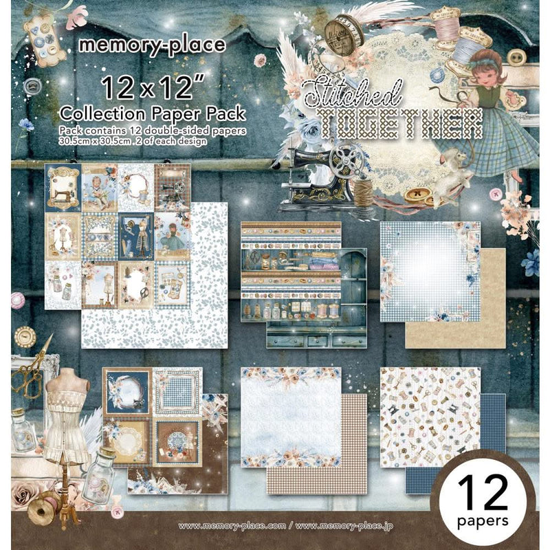 Memory Place Collection Pack 12"X12" Stitched Together*