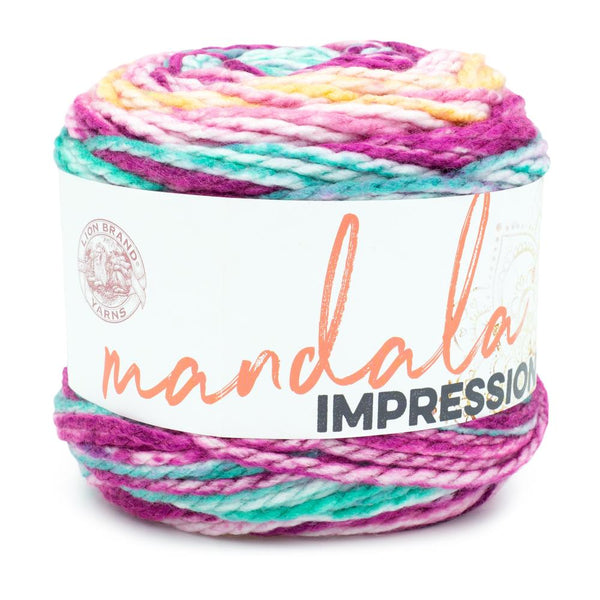 Lion Brand Mandala Impressions Yarn - Sunset - 556-201AP