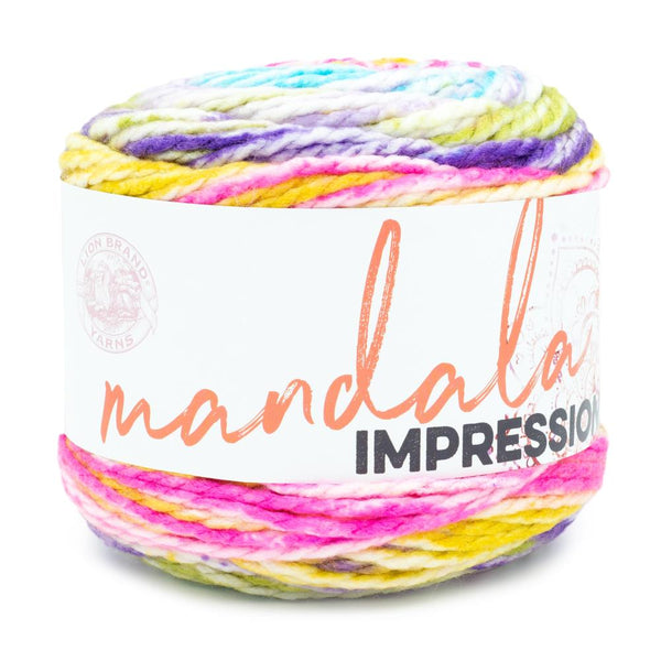 Lion Brand Mandala Impressions Yarn - Wildflower - 556-203CE