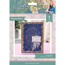 Sara Signature Age Of Elegance 2D Embossing Folder 5"X7" Regency Pattern*
