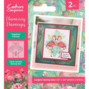 Crafter's Companion Flamazing Flamingos Clear Acrylic Stamp Set Together Forever*