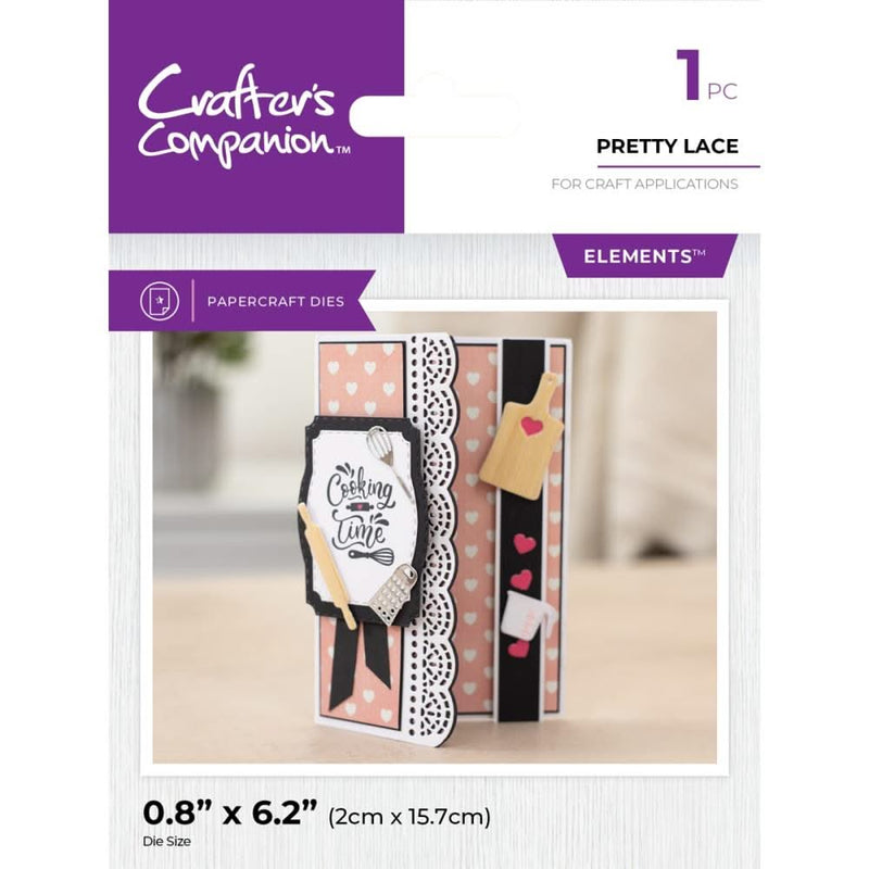 Crafter's Companion Kitchen Metal Die Pretty Lace*