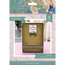 Sara Signature Age Of Elegance 2D Embossing Folder 5"X7" Secret Garden*