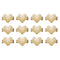We R Charm Stapler Charm 12/Pkg Gold Heart