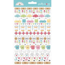 Doodlebug Puffy Stickers Icons, Happy Healing - 8019*