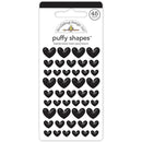 Doodlebug Puffy Stickers Beetle Black Heart - 7720