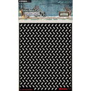 Studio Light Gearhead's Workshop 4.5"X5.83" Stencil Nr. 280, Metal Sheet