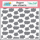 Echo Park Stencil 6"X6" Chasing Clouds, Sunny Days Ahead*