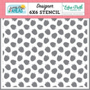 Echo Park Stencil 6"X6" Sun Kissed Fruit, Sunny Days Ahead*