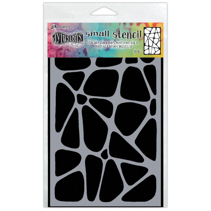 Dyan Reaveley Dylusions Stencil Crazy Paving, Small