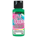DecoArt Love Colour Eye Candy Acrylic Paint 2oz - Emerald Enchantment