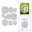 Spellbinders Etched Dies From The Sealed 3D Botanicals Fresh Picked Labels And Tag*