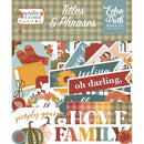 Echo Park Cardstock Ephemera Titles & Phrases, Sweater Weather*