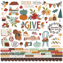 Simple Stories Cider & Donuts Cardstock Stickers 12"X12"*