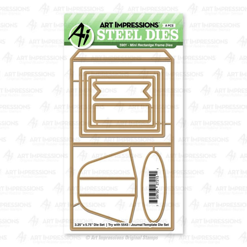 Art Impressions Die Set Mini Rectangle Frame*