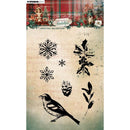 Jenine's Mindful Art Festive Nostaligia Clear Stamps Nr. 752, Christmas Decoration*