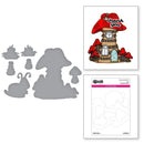 Spellbinders Etched Dies By Dyan Reaveley - Toadstool Tales*