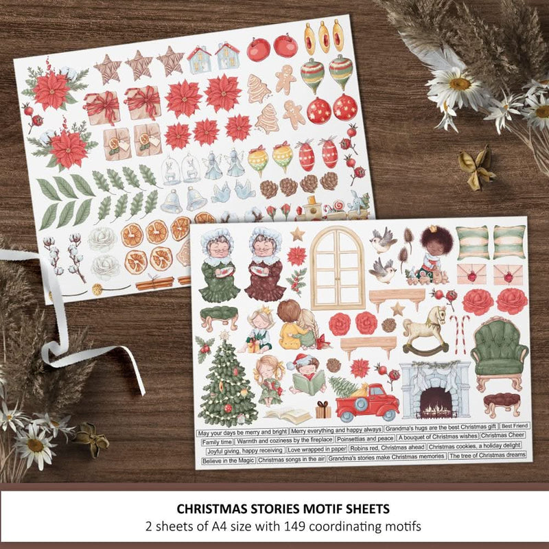 Dress My Craft Image Sheet A4 2/Pkg Christmas Stories*