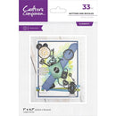 Crafter's Companion Metal Die Elements Buttons And Buckles*