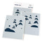 Pinkfresh Studio Stencils 4.25"X5.5" 3/Pkg Trees*