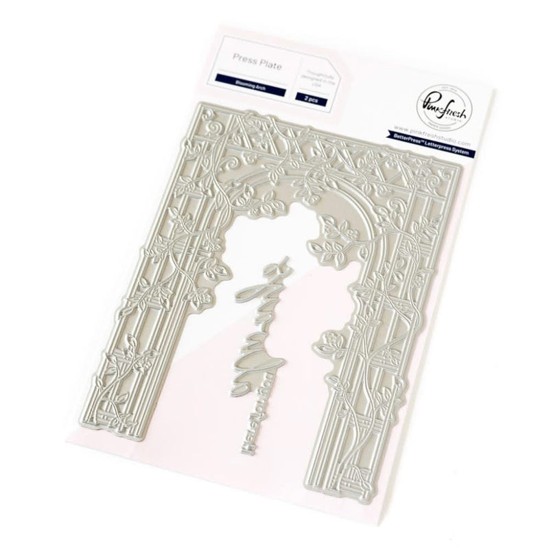 Pinkfresh Studio Press Plate Blooming Arch*